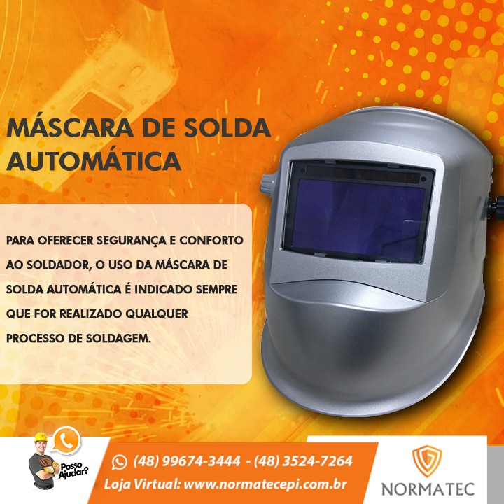 MASCARA DE SOLDA AUTOMÁTICA 4500